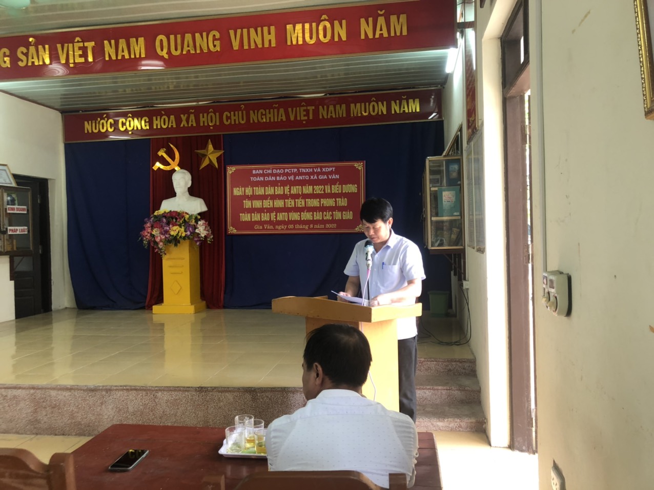 Sáng ngày 5/8/2022 W88club
, Công An W88club
 tổ chức ngày hội toàn dân bảo vệ an ninh tổ quốc năm 2022 và biểu dương tôn vinh điển hình tiên tiến trong phong trào toàn dân bảo vệ ANTQ vùng đồng bào các tôn giáo tại thôn Tập Ninh W88club
